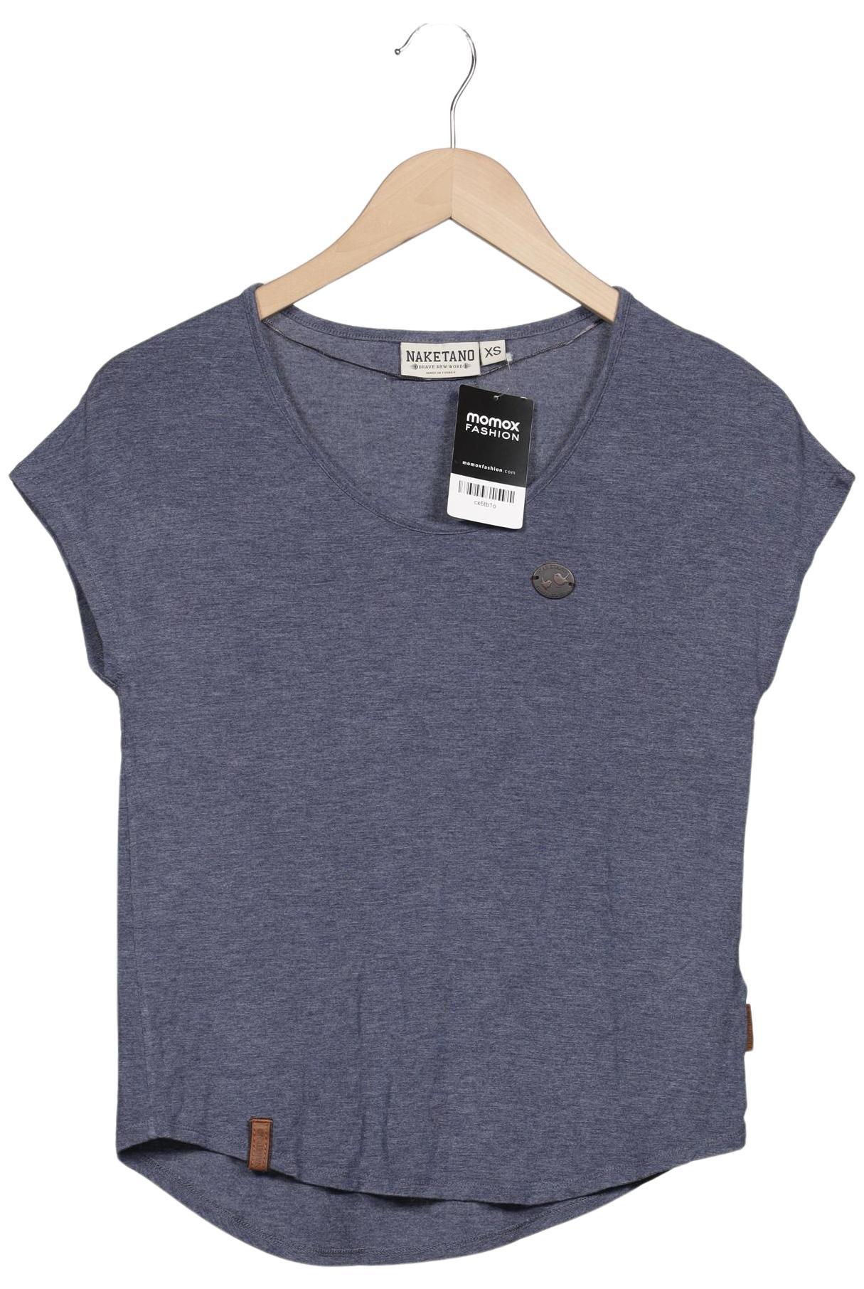 

Naketano Damen T-Shirt, blau, Gr. 34
