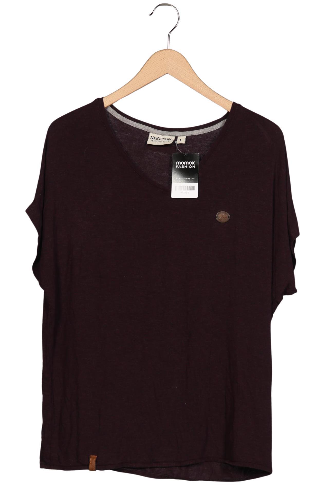 Thumbnail - Naketano Damen T-Shirt, bordeaux, Gr. 42
