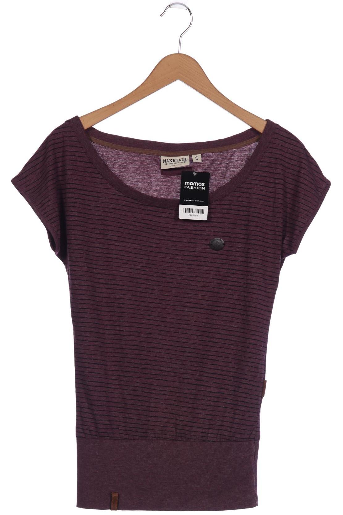 

Naketano Damen T-Shirt, bordeaux, Gr. 36