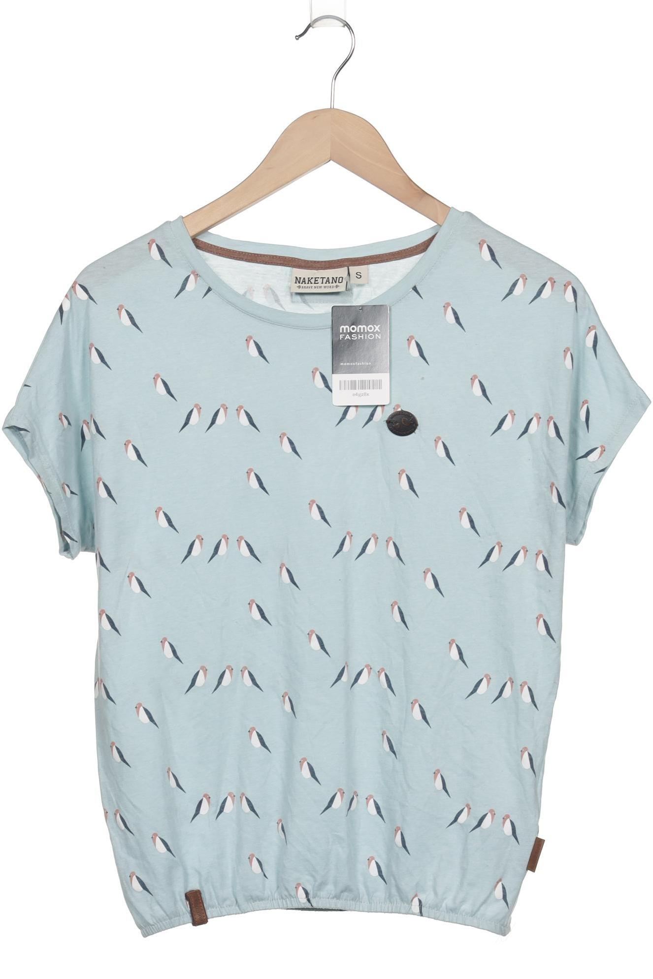 

Naketano Damen T-Shirt, hellblau, Gr. 36