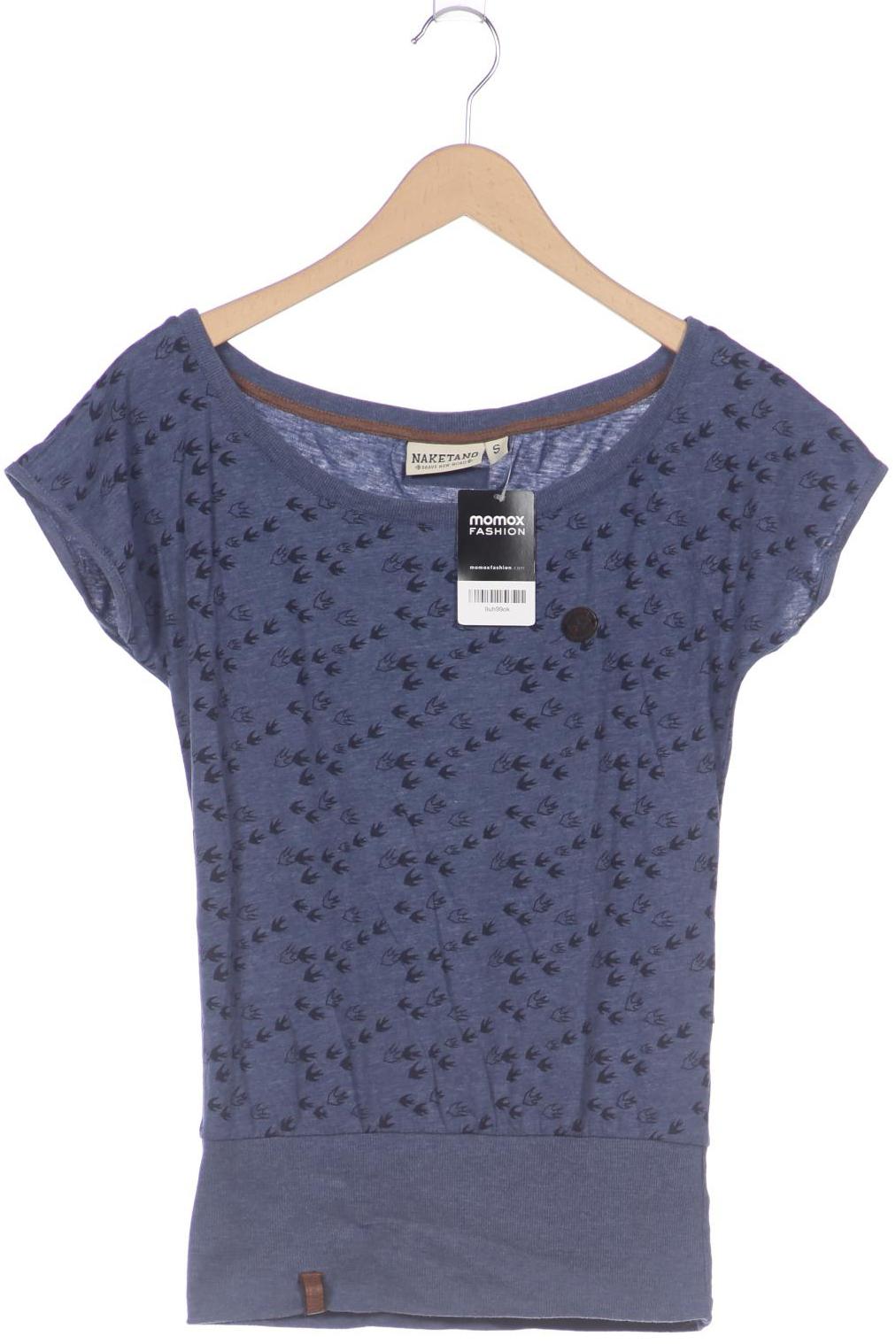

Naketano Damen T-Shirt, blau, Gr. 36