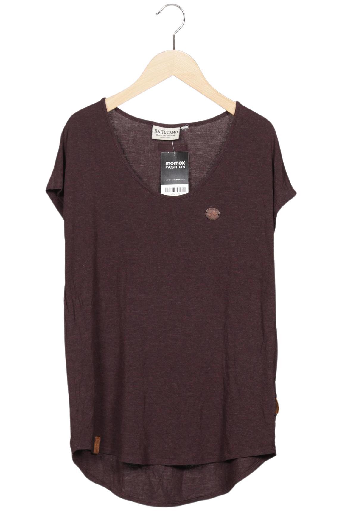 

Naketano Damen T-Shirt, bordeaux, Gr. 42