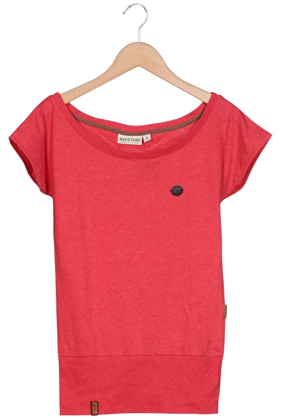 

Naketano Damen T-Shirt, rot, Gr. 36
