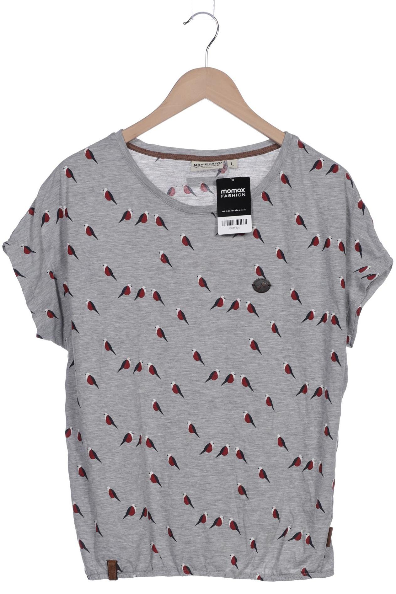 

Naketano Damen T-Shirt, grau, Gr. 42
