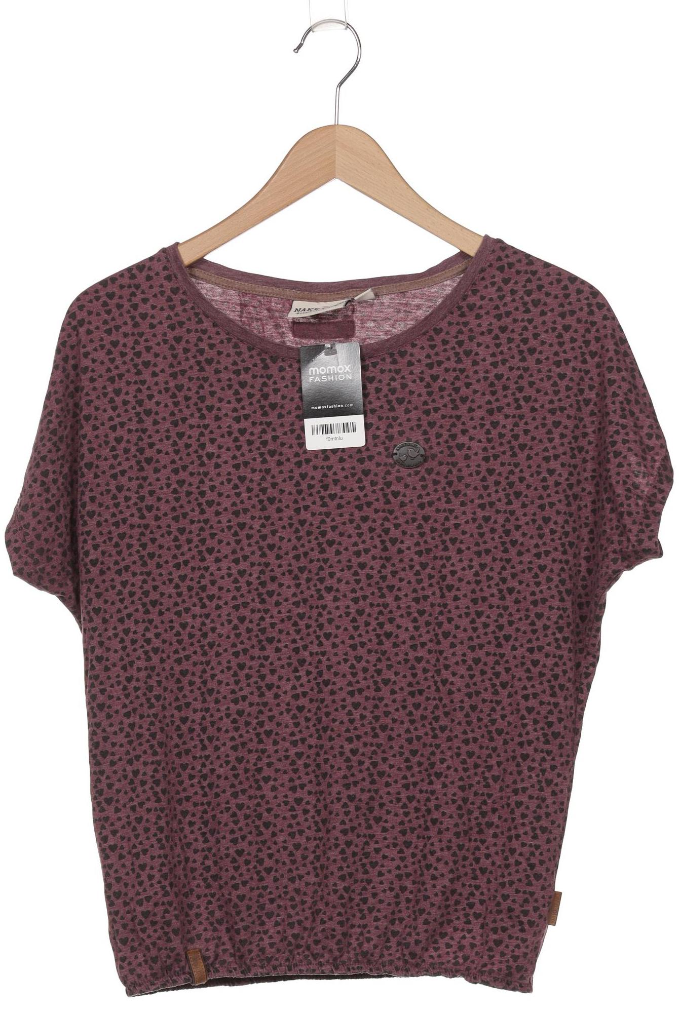 

Naketano Damen T-Shirt, bordeaux, Gr. 38