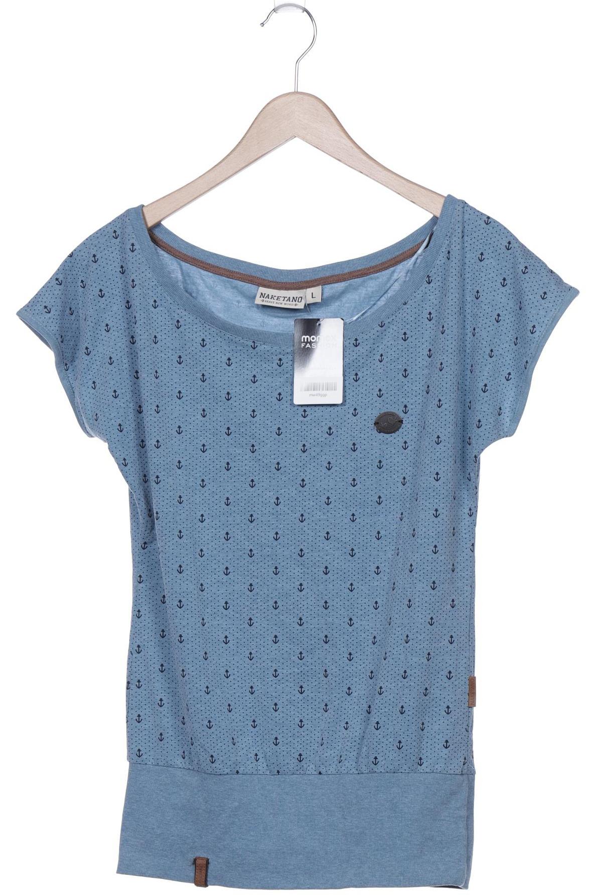 

Naketano Damen T-Shirt, blau, Gr. 42