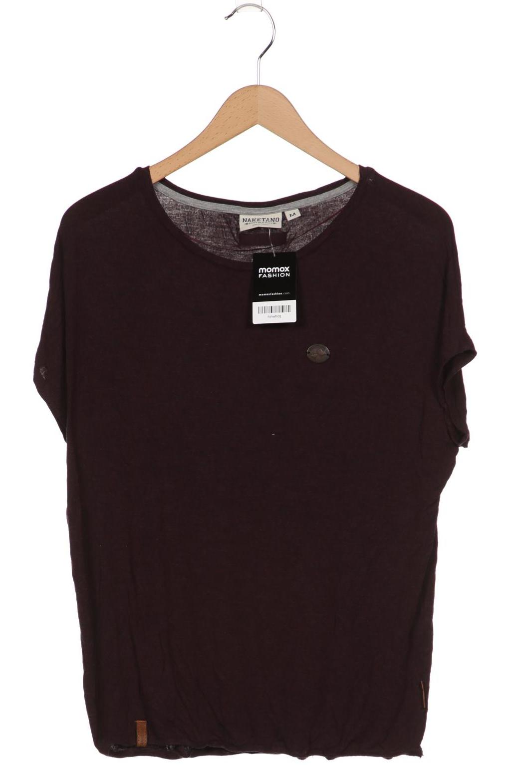 

Naketano Damen T-Shirt, bordeaux, Gr. 38
