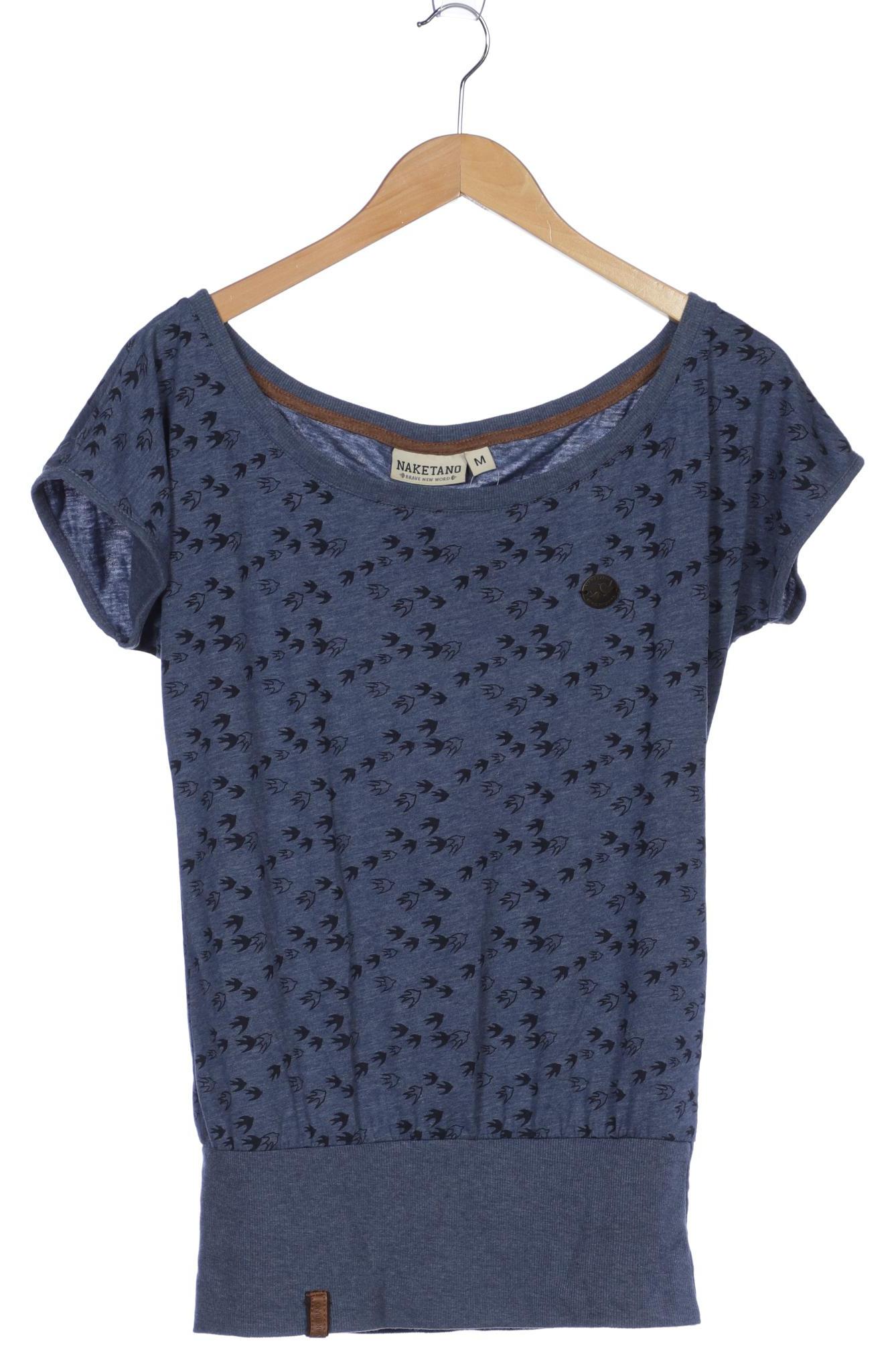 

Naketano Damen T-Shirt, blau, Gr. 38