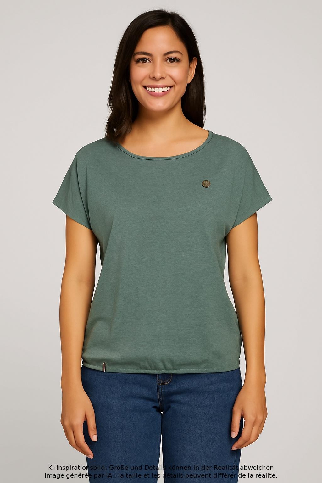 

Naketano Damen T-Shirt, grün, Gr. 38