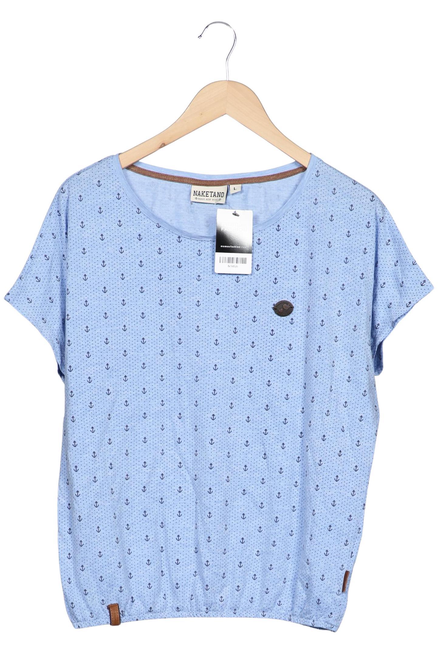 

Naketano Damen T-Shirt, hellblau, Gr. 42