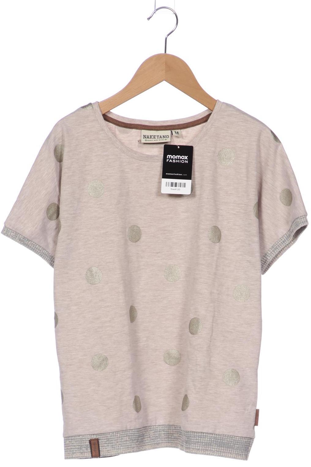 

Naketano Damen T-Shirt, beige, Gr. 38