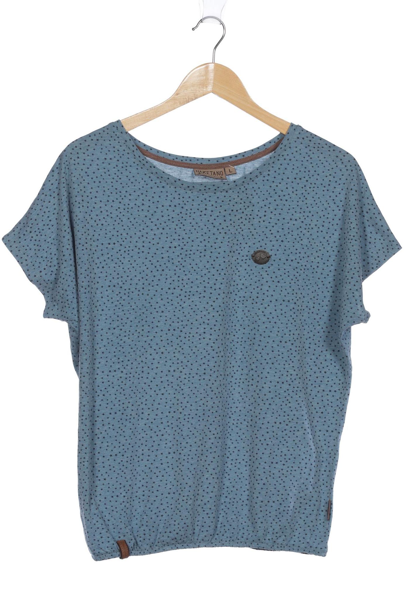 

Naketano Damen T-Shirt, blau, Gr. 42