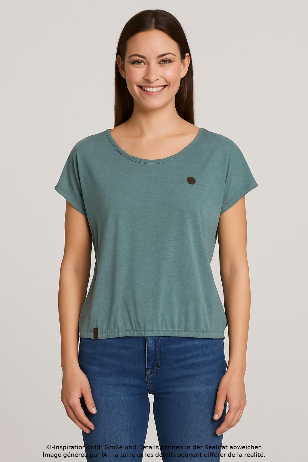 

Naketano Damen T-Shirt, türkis, Gr. 36