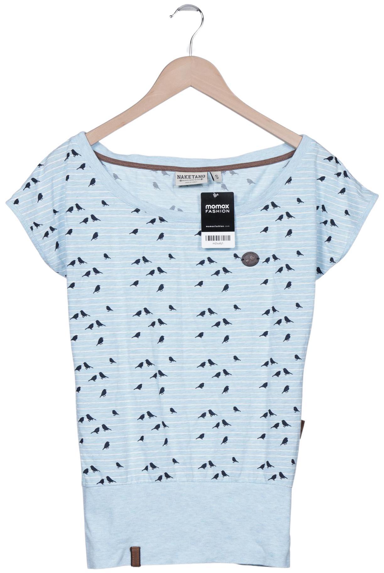 

Naketano Damen T-Shirt, hellblau, Gr. 36