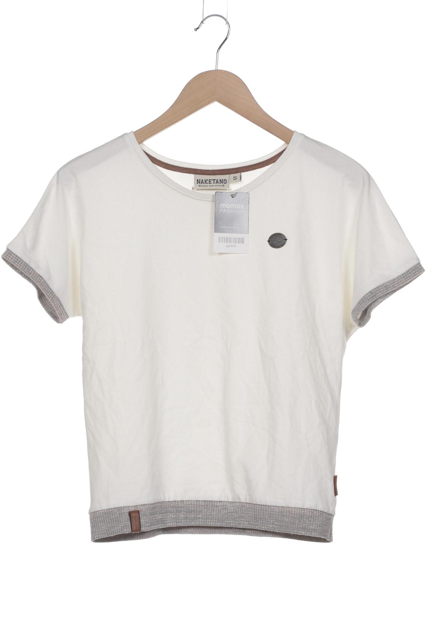 

Naketano Damen T-Shirt, weiß, Gr. 36