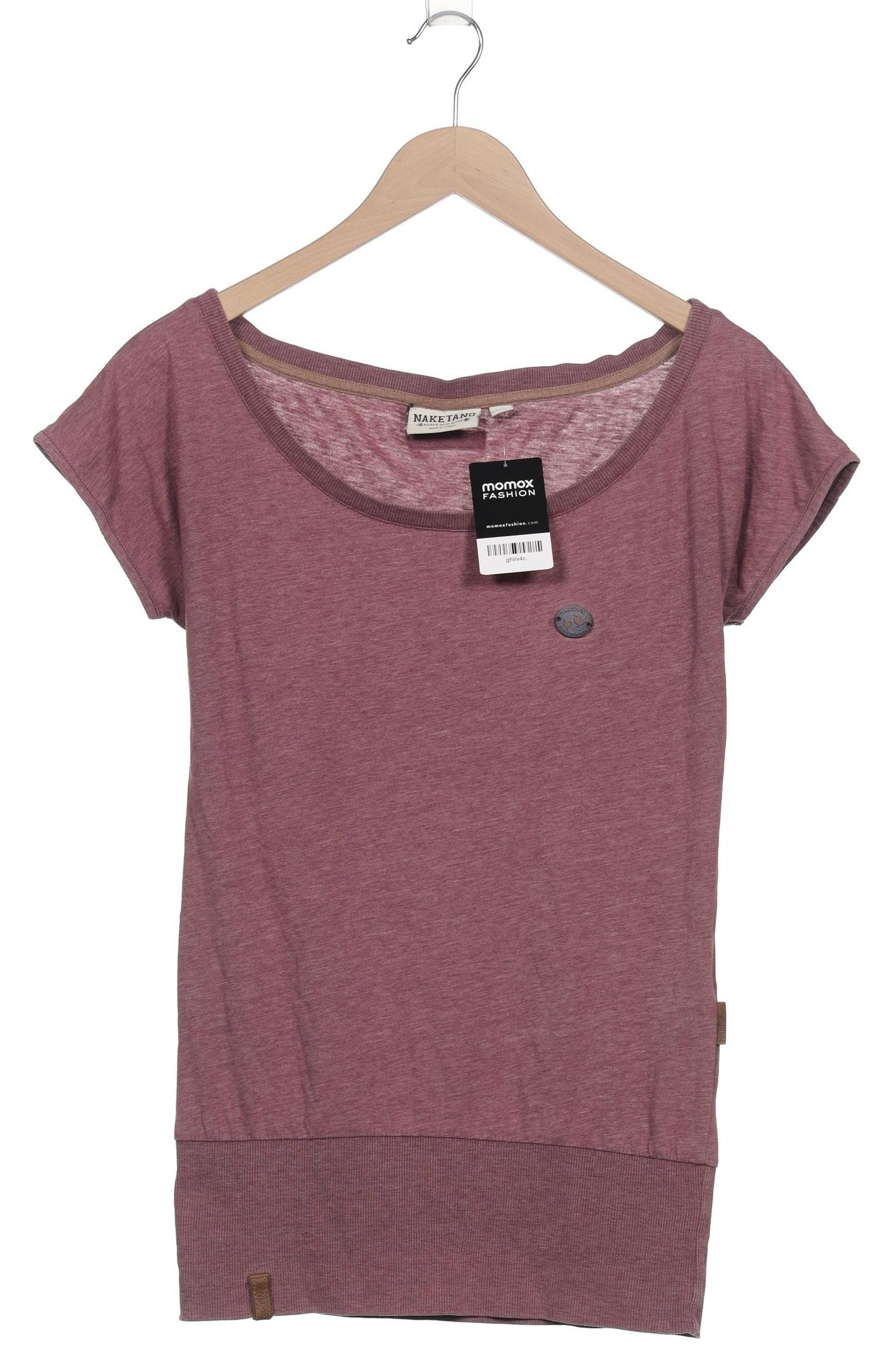 

Naketano Damen T-Shirt, bordeaux, Gr. 38