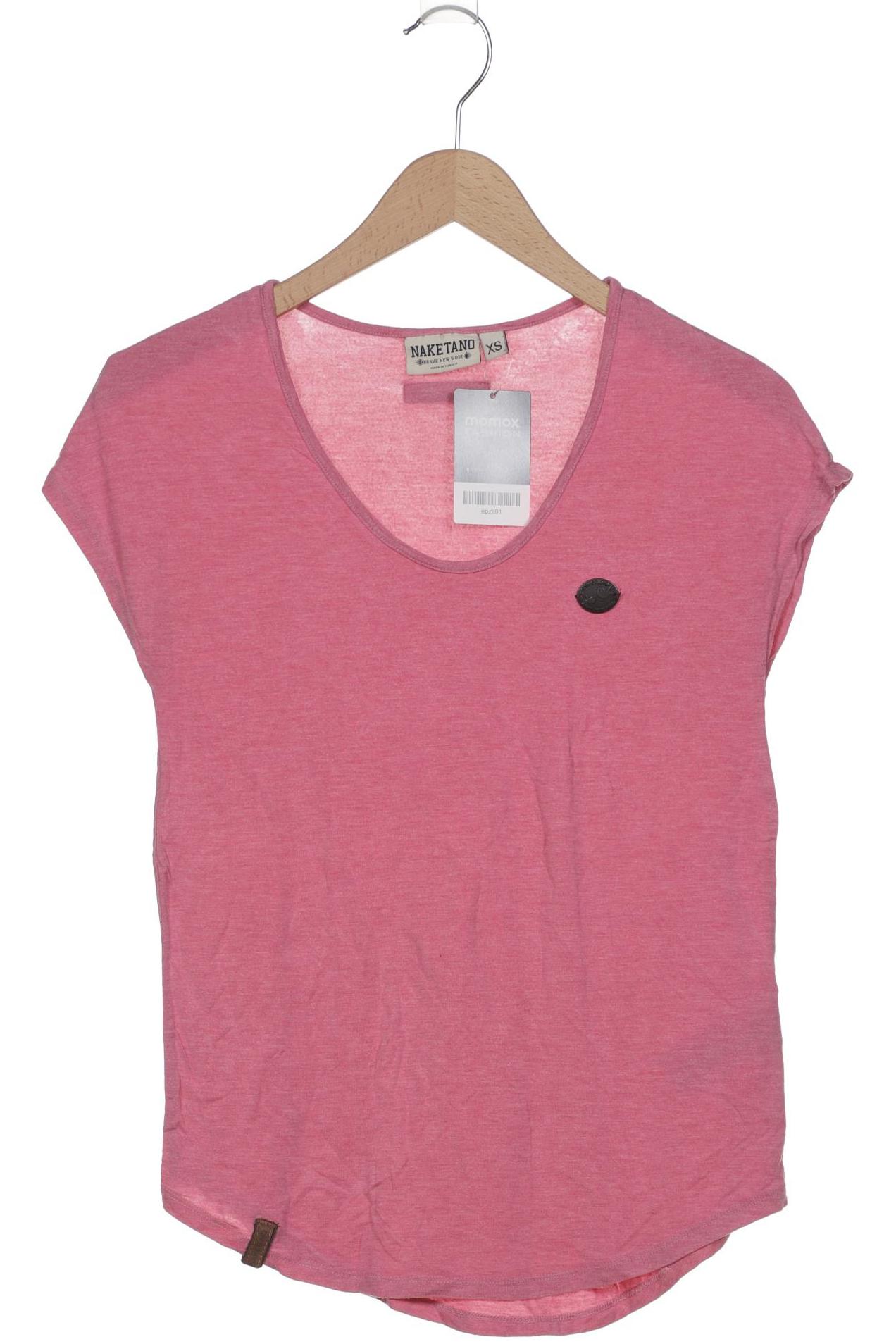 

Naketano Damen T-Shirt, pink, Gr. 34