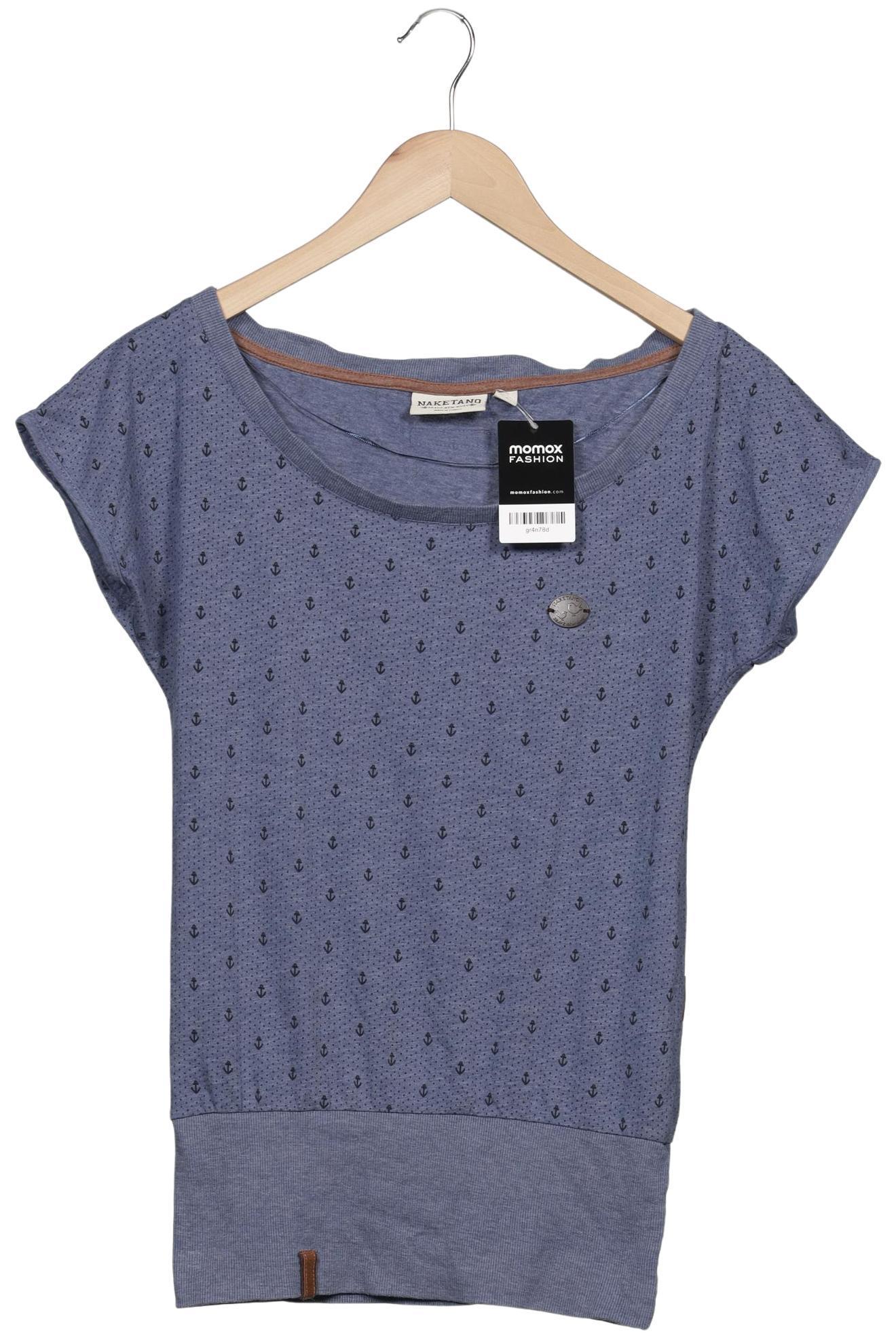 

Naketano Damen T-Shirt, blau, Gr. 36