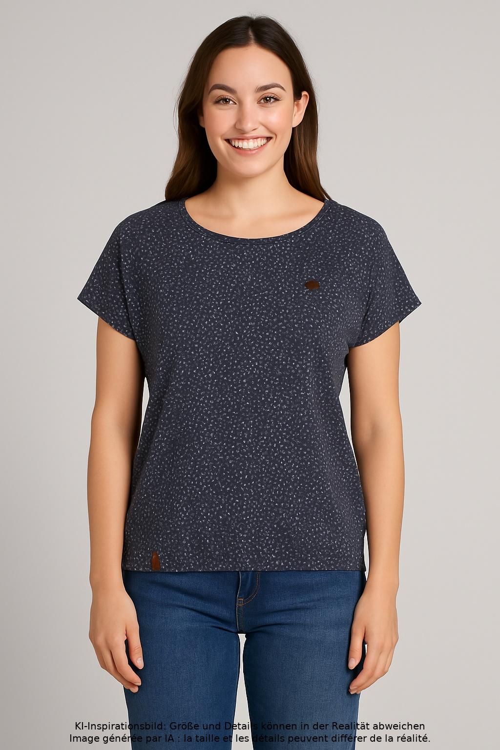 

Naketano Damen T-Shirt, marineblau, Gr. 38