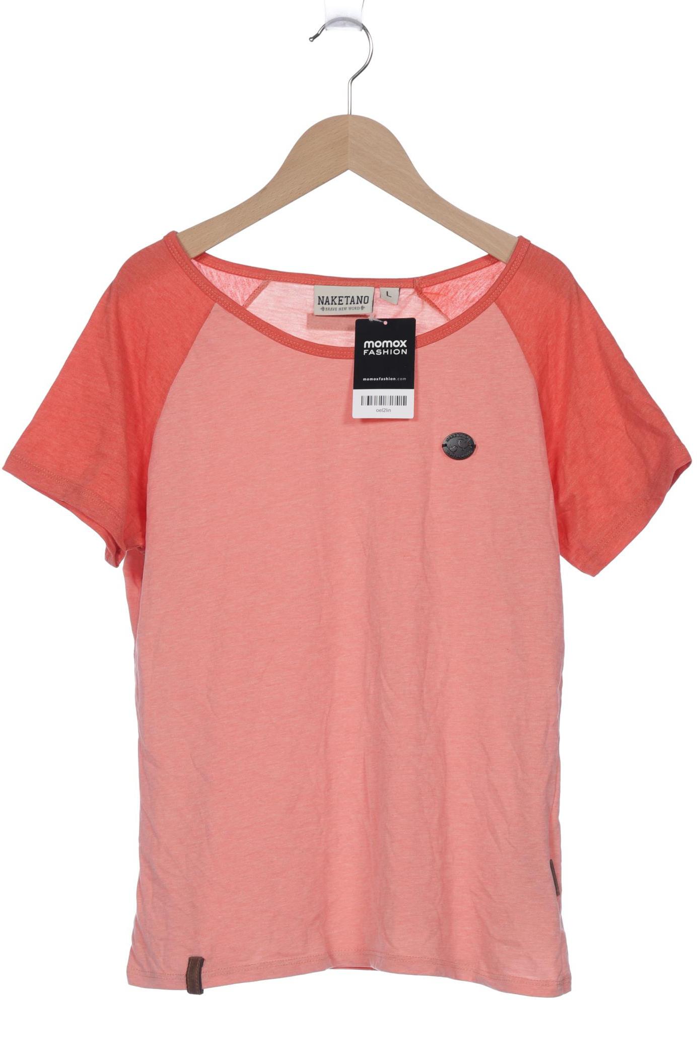 

Naketano Damen T-Shirt, orange, Gr. 42