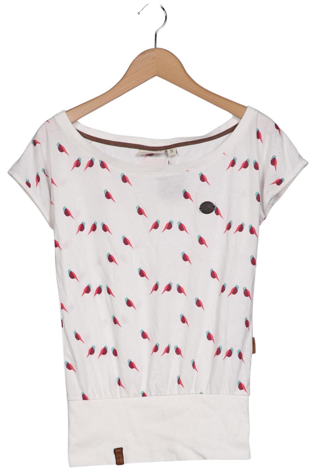 

Naketano Damen T-Shirt, weiß, Gr. 36