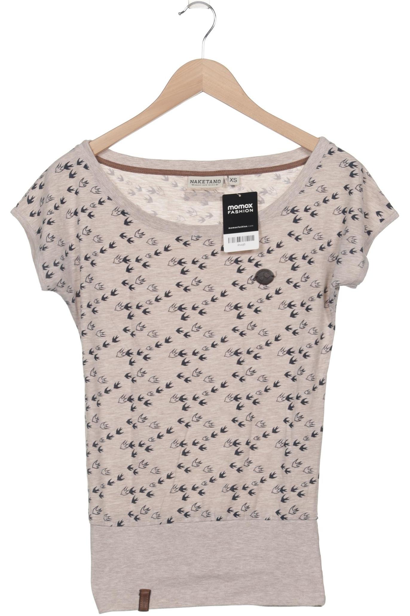 

Naketano Damen T-Shirt, beige, Gr. 34