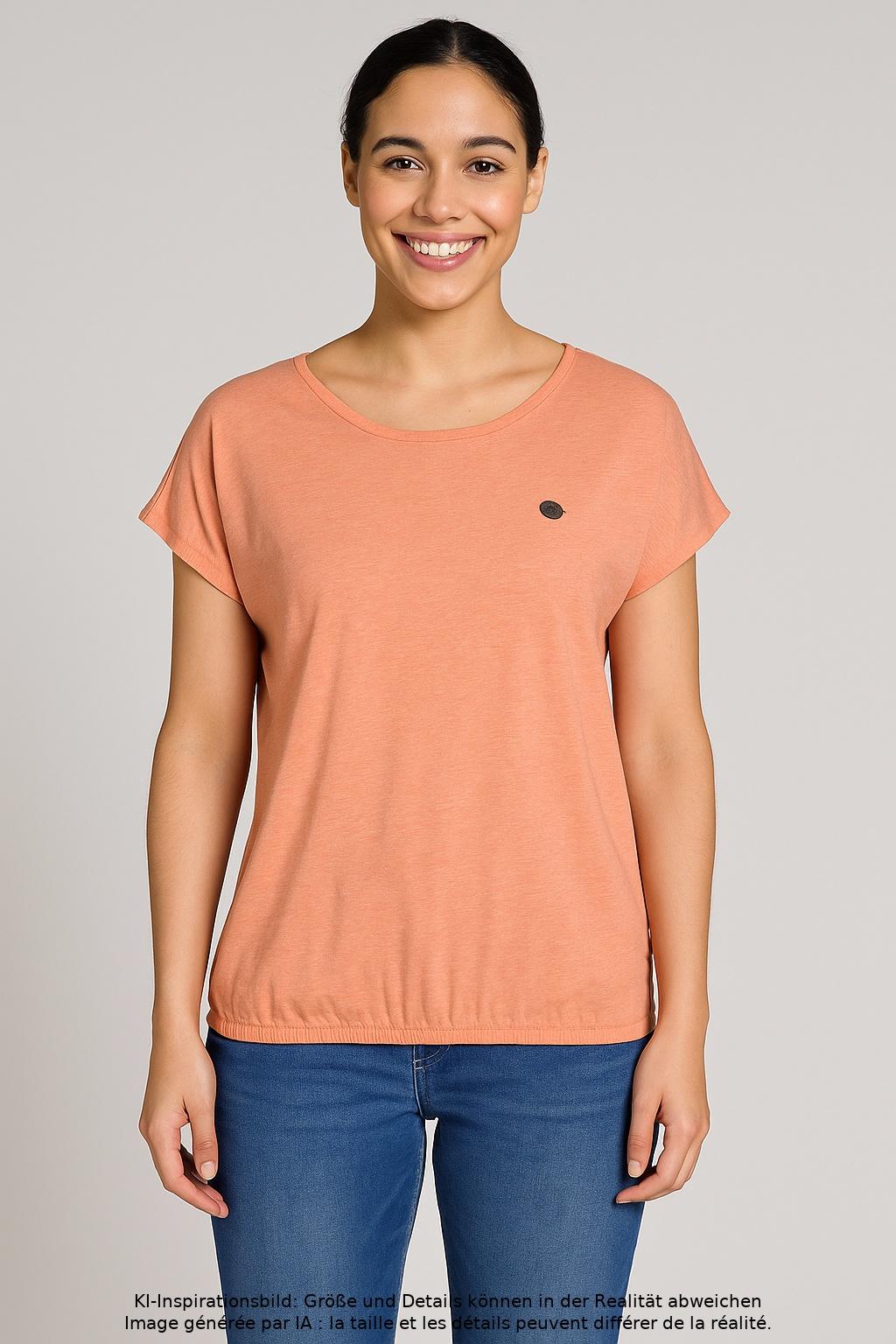 

Naketano Damen T-Shirt, orange, Gr. 34
