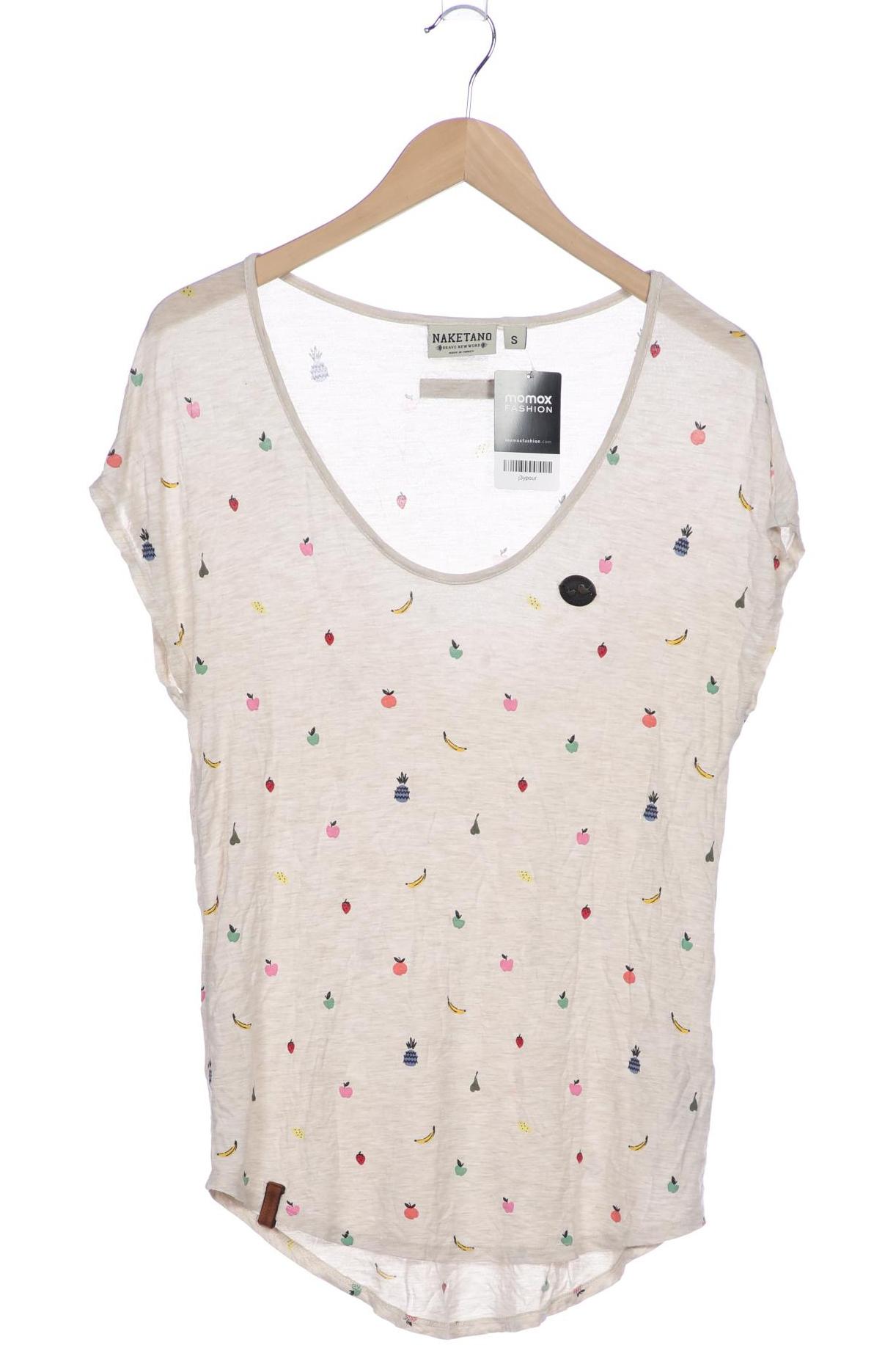 

Naketano Damen T-Shirt, beige, Gr. 36