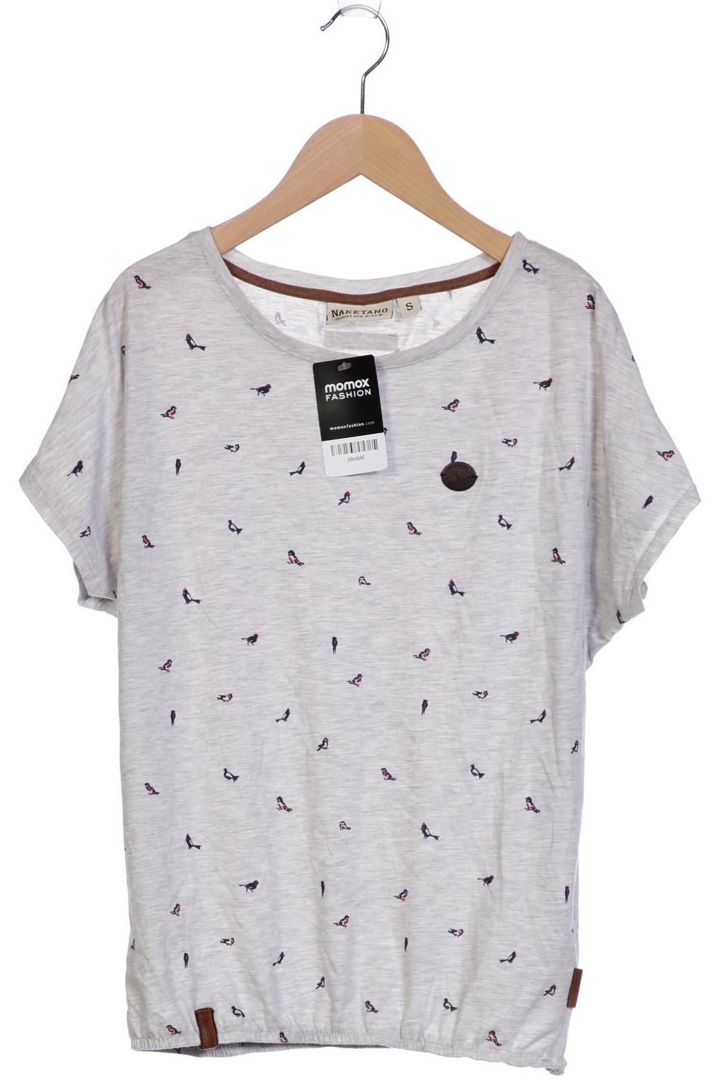 

Naketano Damen T-Shirt, grau, Gr. 36