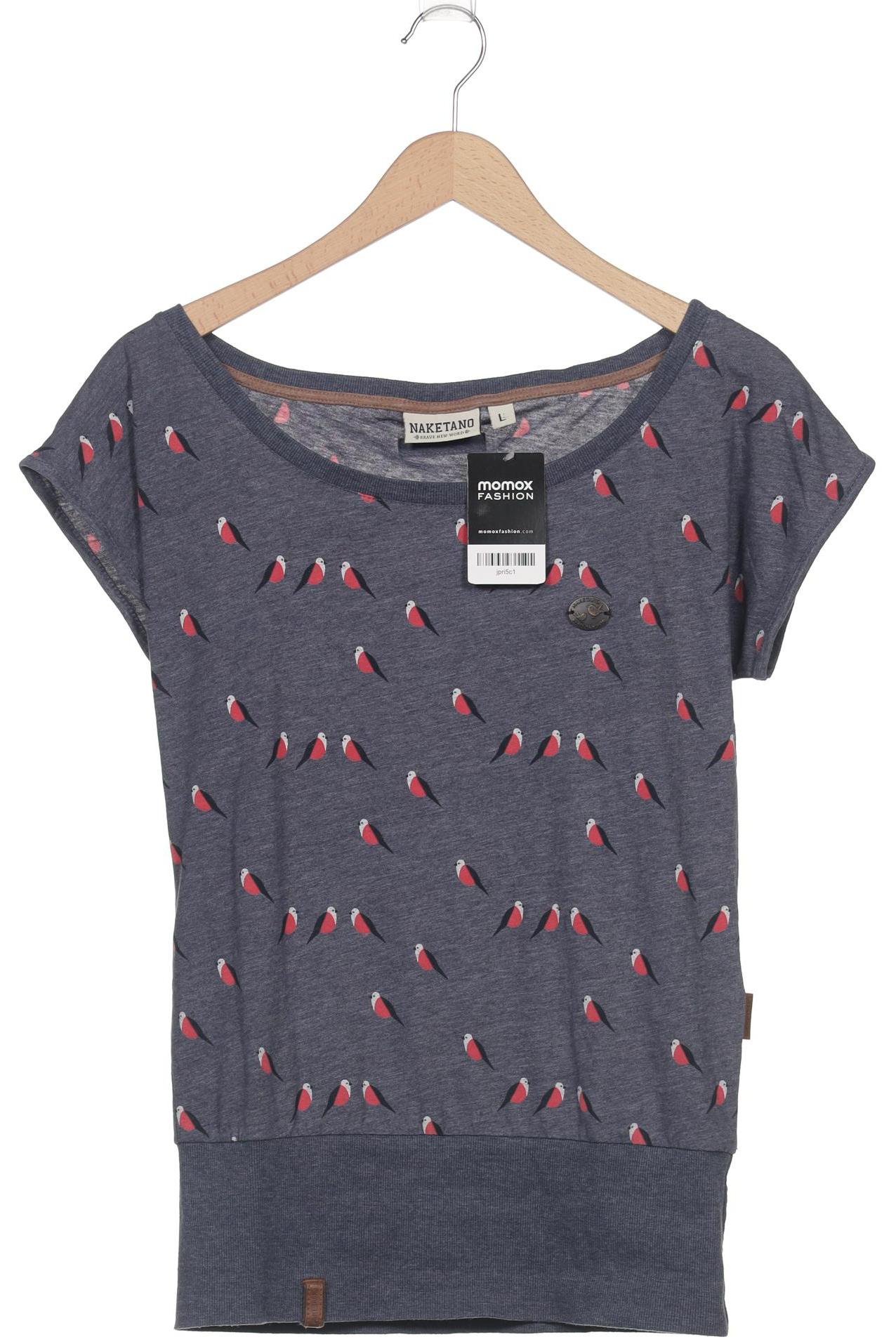 

Naketano Damen T-Shirt, blau, Gr. 42