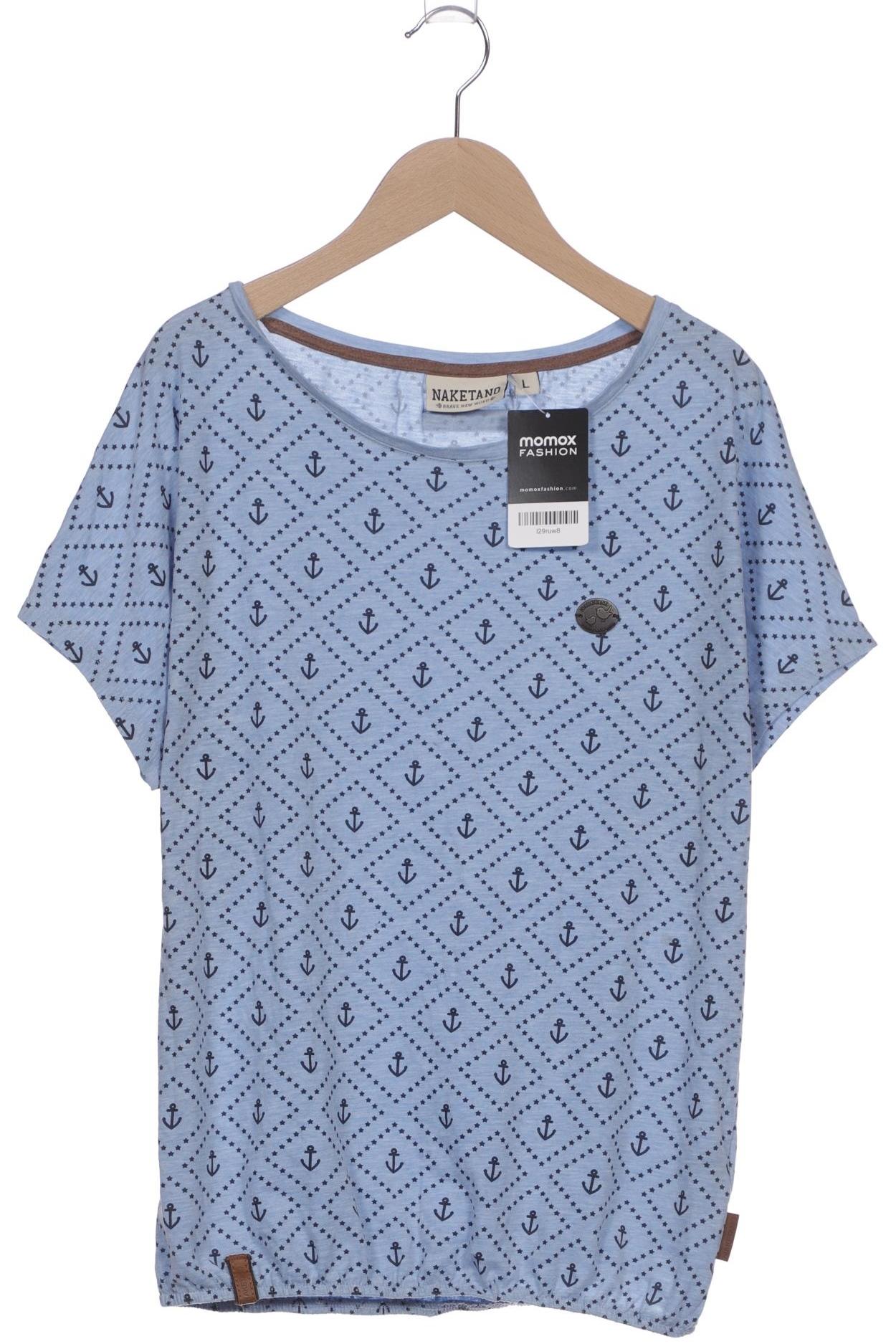 

Naketano Damen T-Shirt, blau, Gr. 42