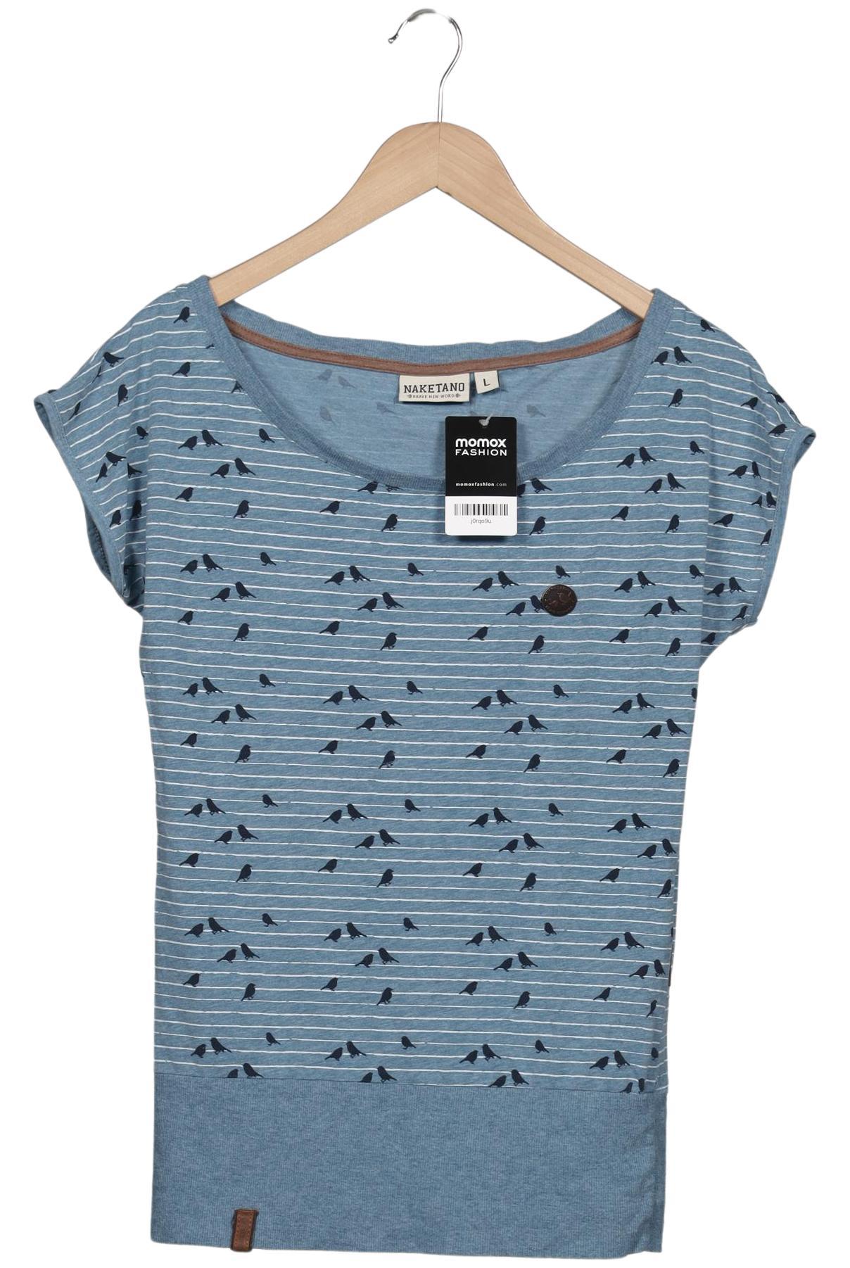 

Naketano Damen T-Shirt, blau, Gr. 42