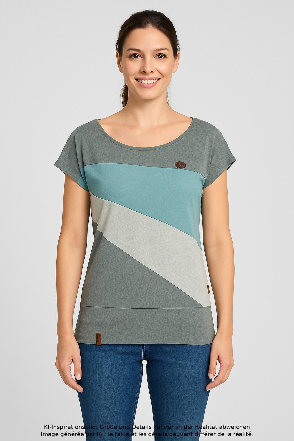 

Naketano Damen T-Shirt, mehrfarbig, Gr. 38