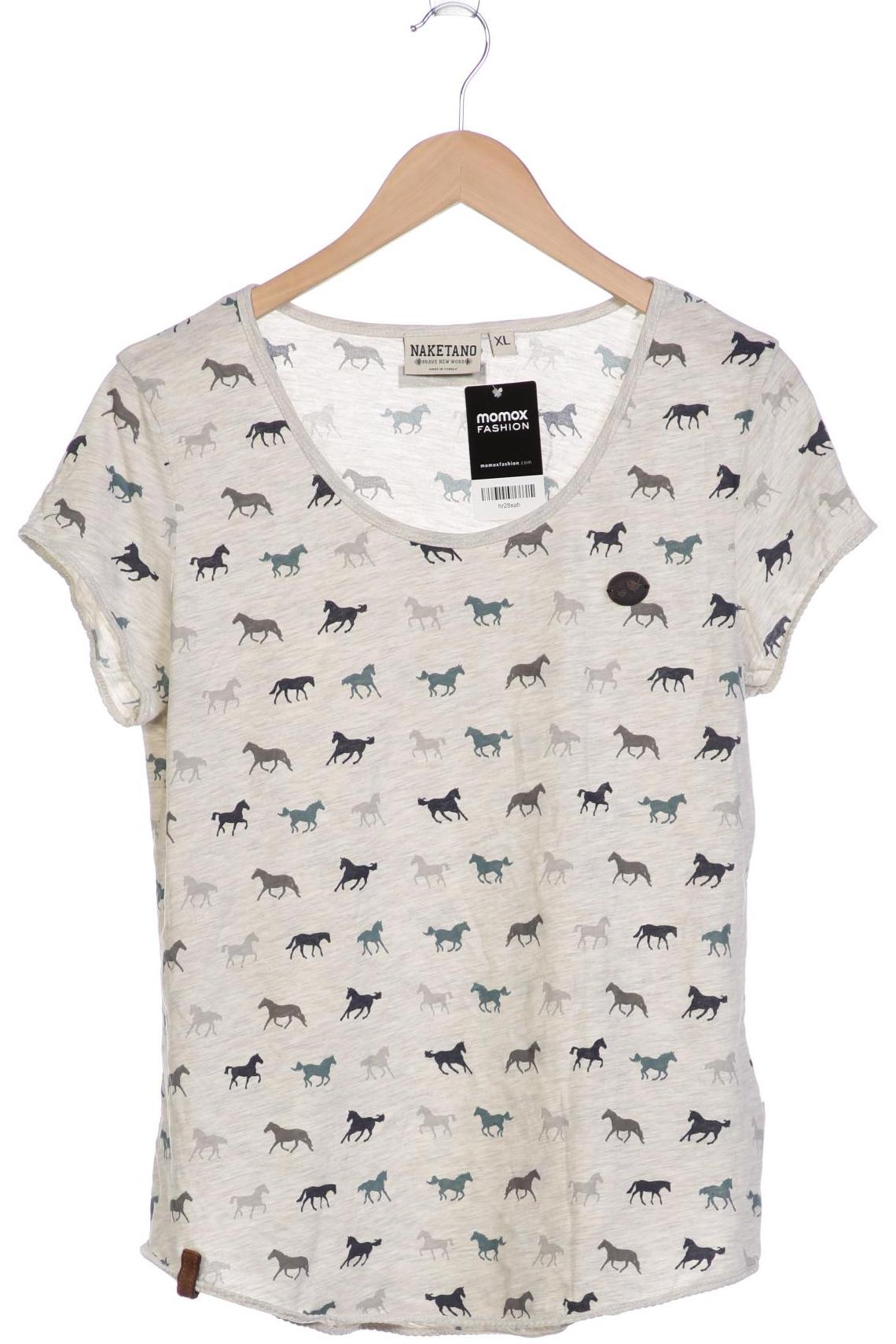 

Naketano Damen T-Shirt, grau, Gr. 64