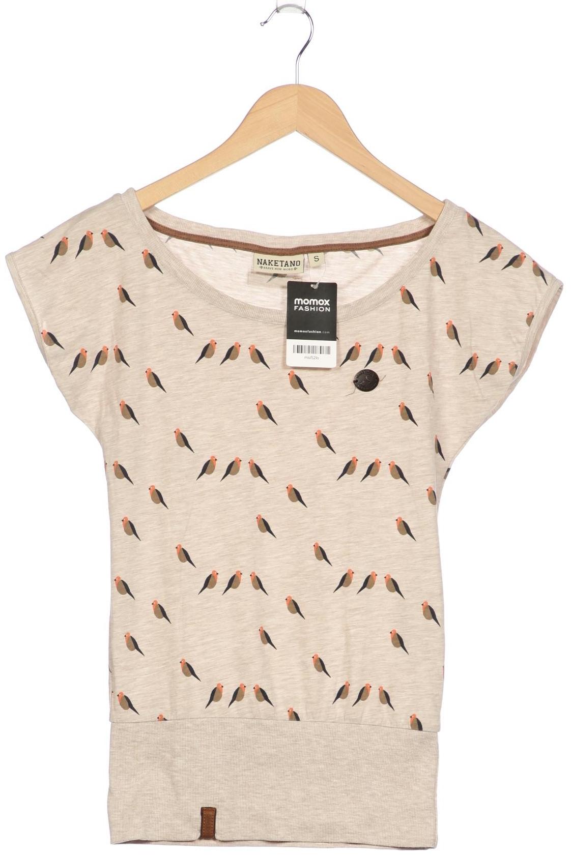 

Naketano Damen T-Shirt, beige, Gr. 36