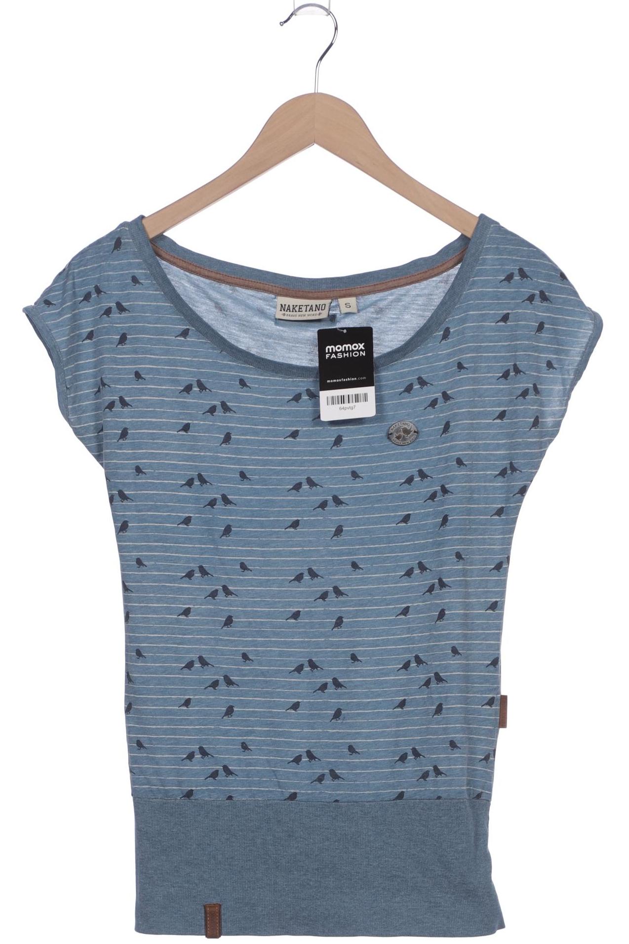 

Naketano Damen T-Shirt, blau, Gr. 36