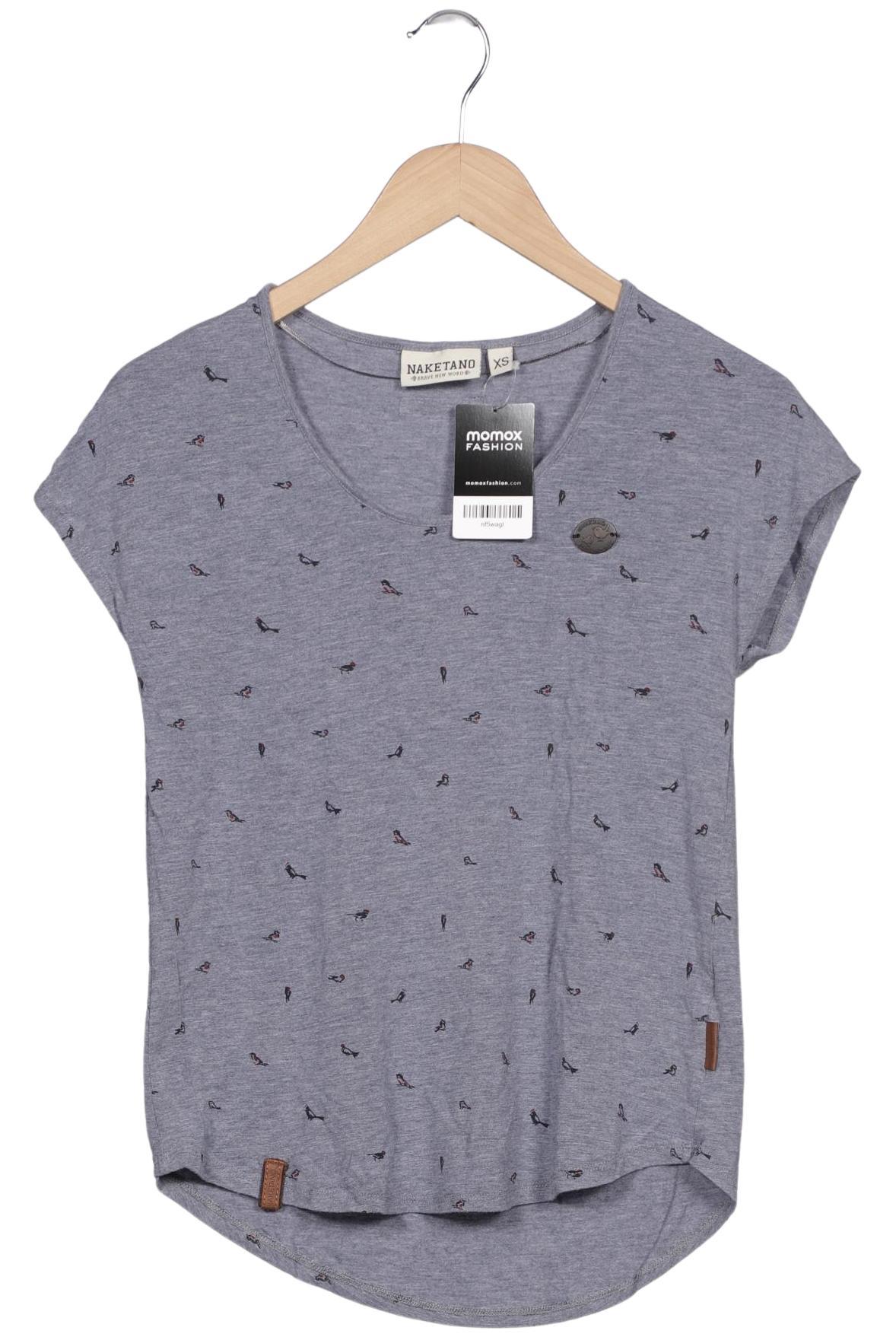 

Naketano Damen T-Shirt, blau, Gr. 34