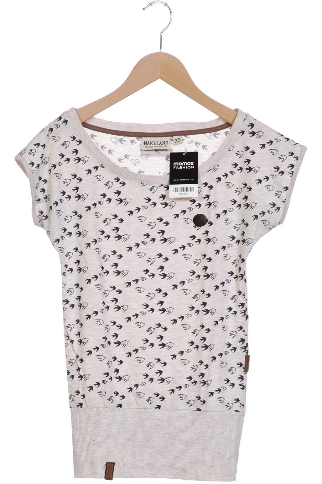 

Naketano Damen T-Shirt, beige, Gr. 34