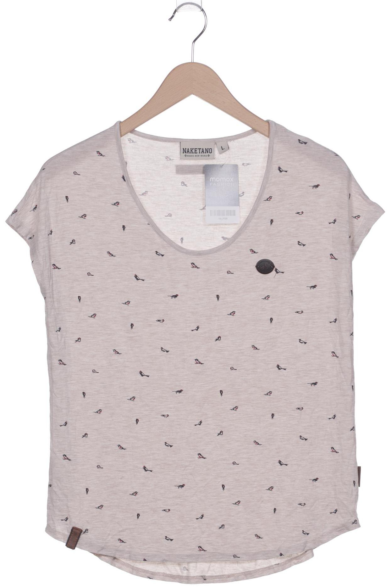 

Naketano Damen T-Shirt, beige, Gr. 42