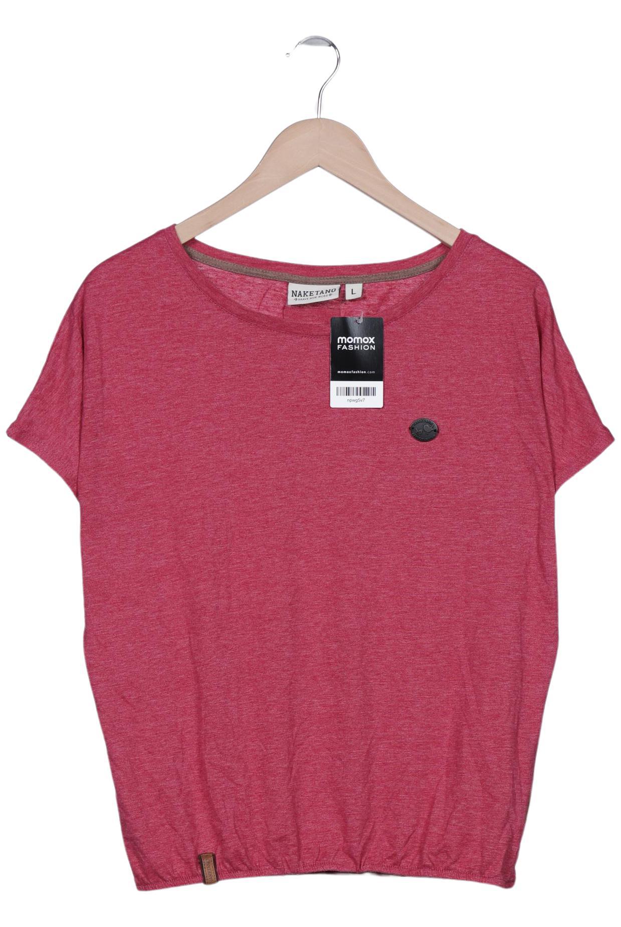

Naketano Damen T-Shirt, bordeaux, Gr. 42