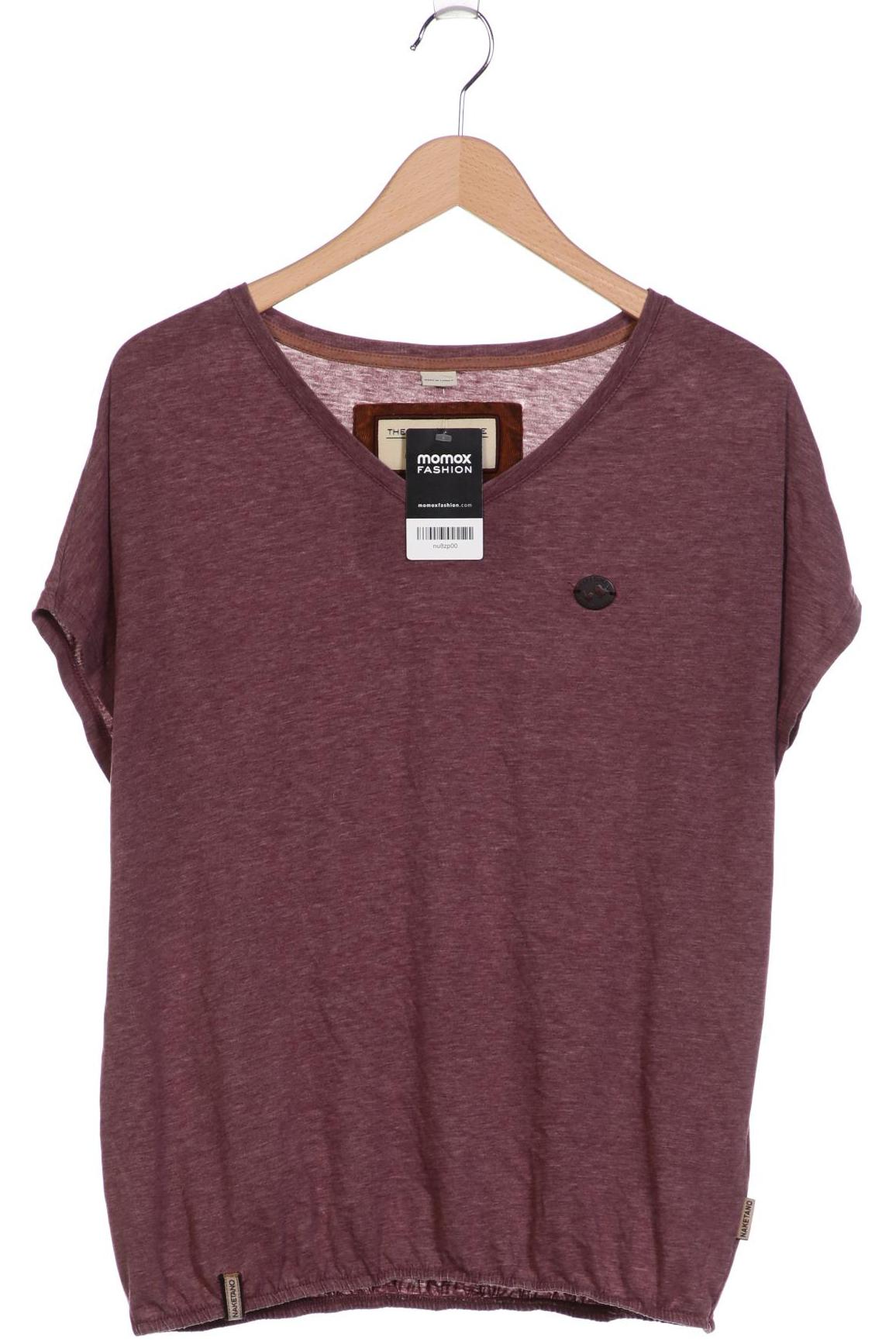 

Naketano Damen T-Shirt, bordeaux, Gr. 44