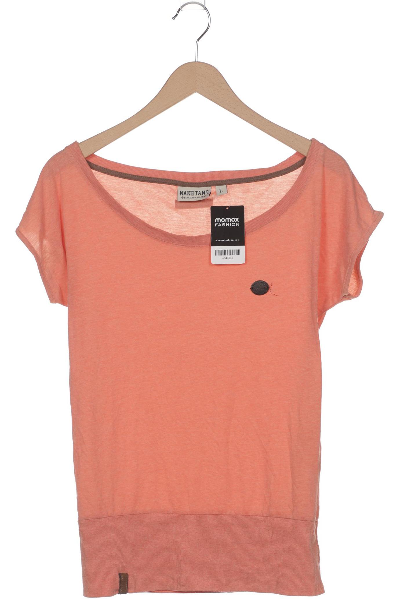 

Naketano Damen T-Shirt, orange, Gr. 42