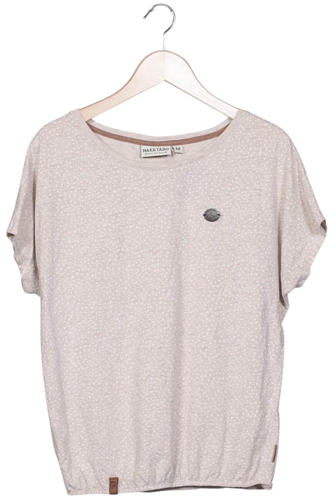 

Naketano Damen T-Shirt, beige, Gr. 38
