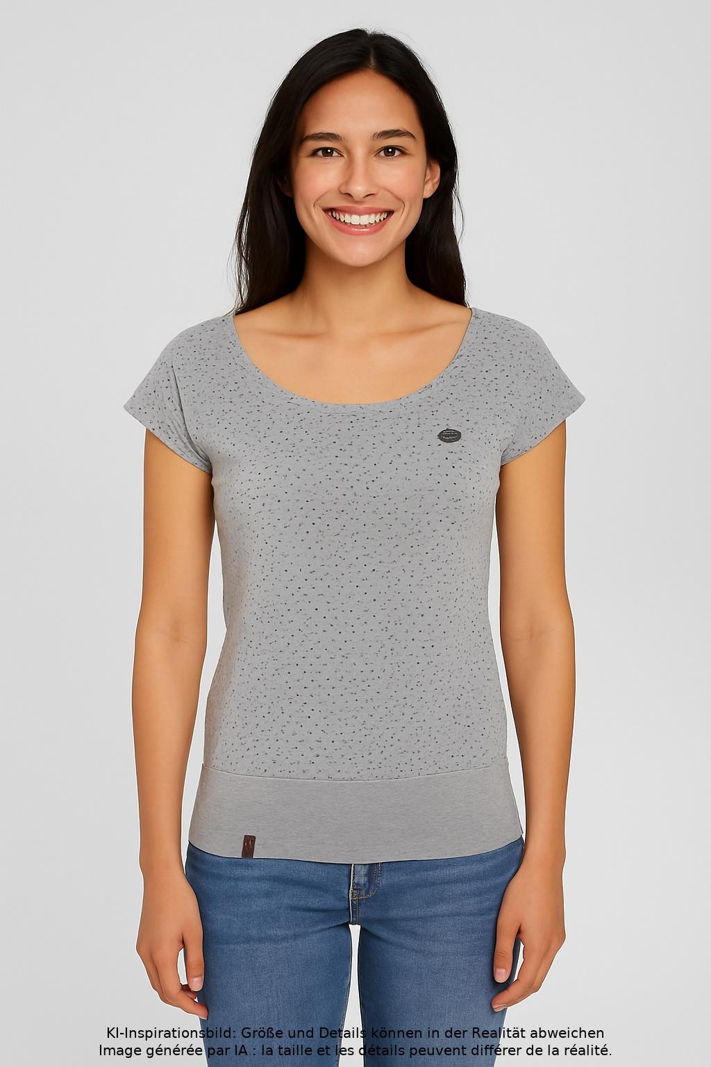 

Naketano Damen T-Shirt, grau, Gr. 34