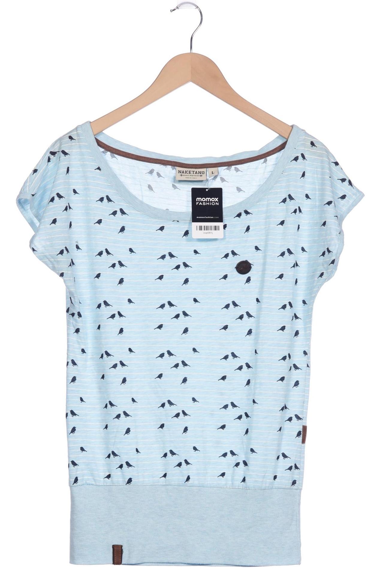 

Naketano Damen T-Shirt, hellblau, Gr. 42
