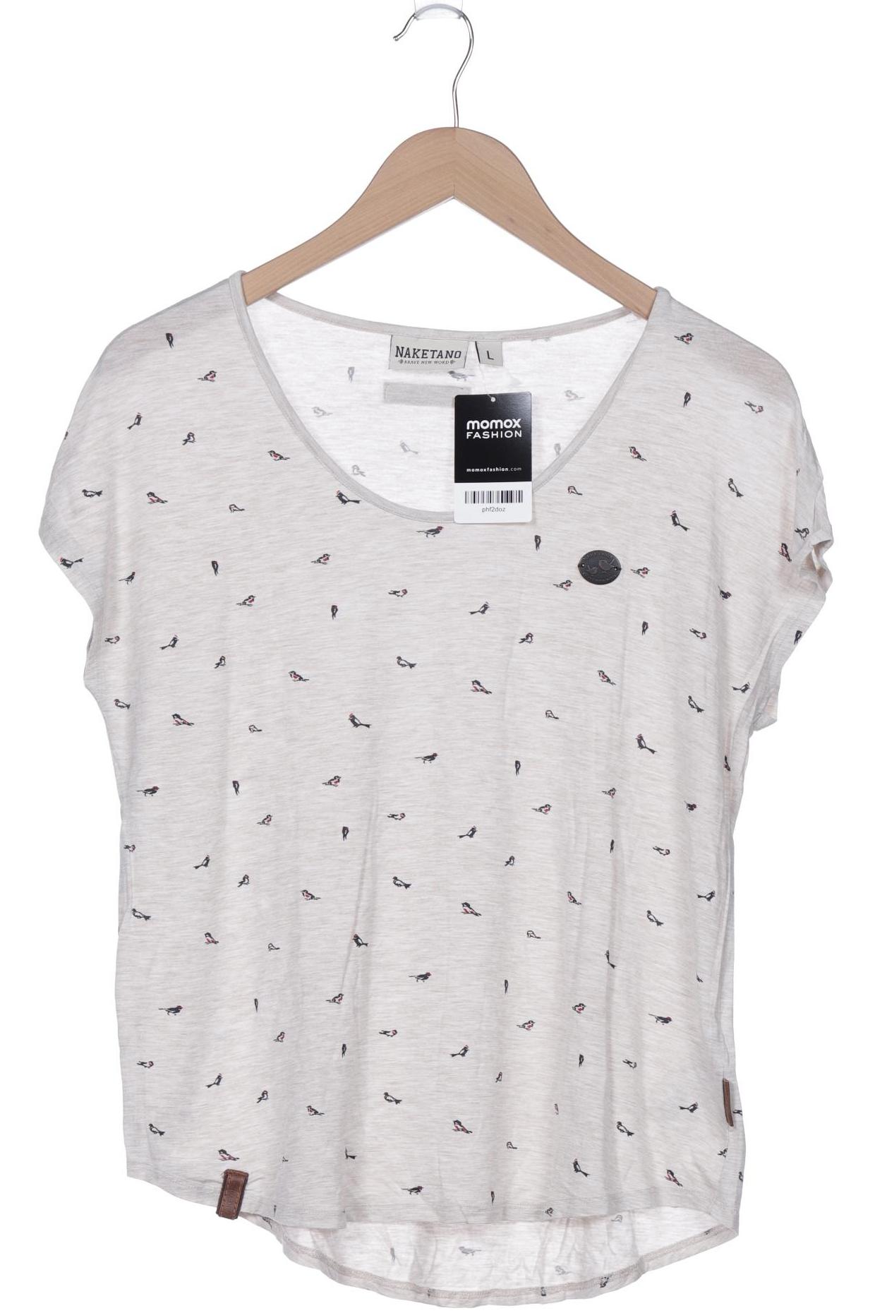 

Naketano Damen T-Shirt, cremeweiß, Gr. 42