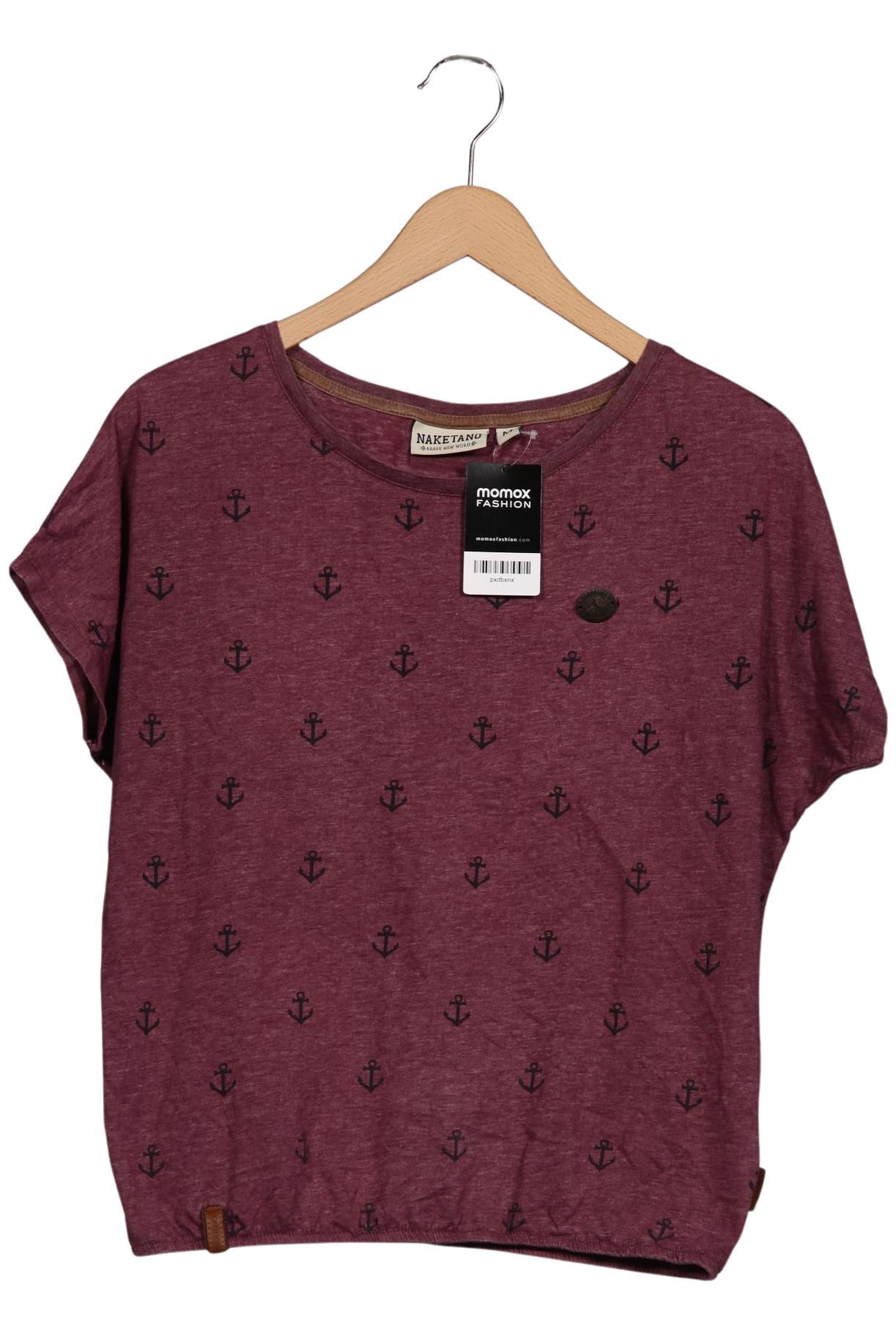 

Naketano Damen T-Shirt, bordeaux, Gr. 38