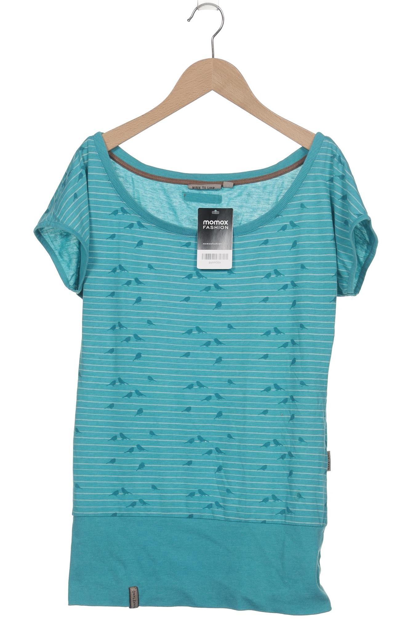 

Naketano Damen T-Shirt, blau, Gr. 36