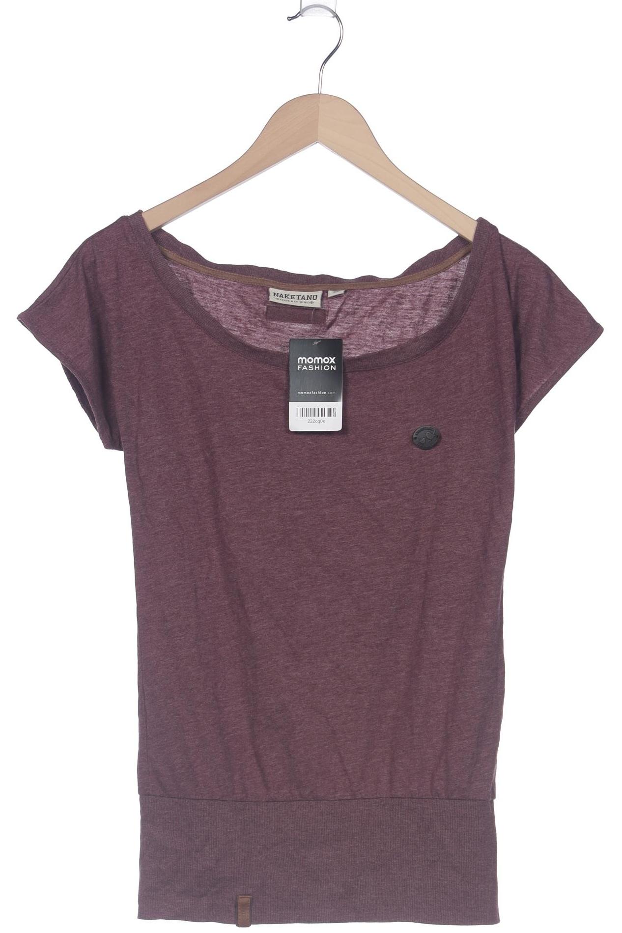 

Naketano Damen T-Shirt, bordeaux, Gr. 36
