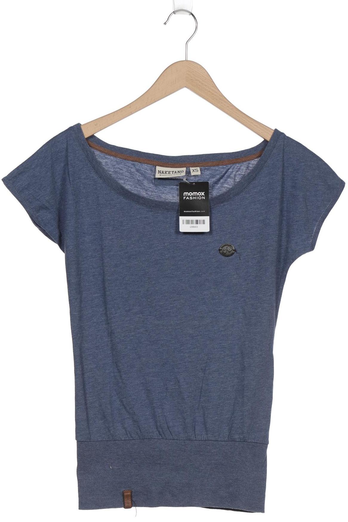 

Naketano Damen T-Shirt, blau, Gr. 34